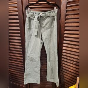 LC Lauren Conrad Sage Belted Flare Jeans